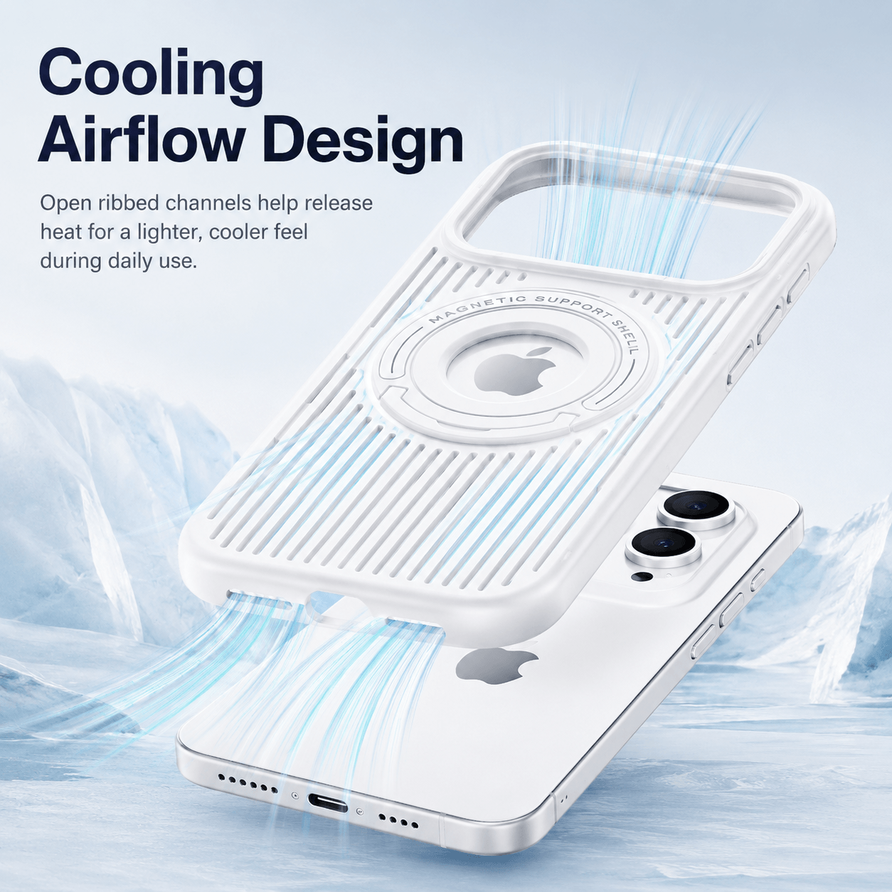 Cooling Airflow Design-lekcase-iPhone 17 PoeMax